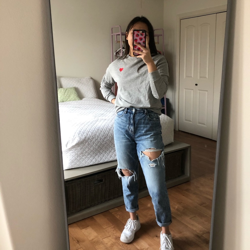 H&M heart crew